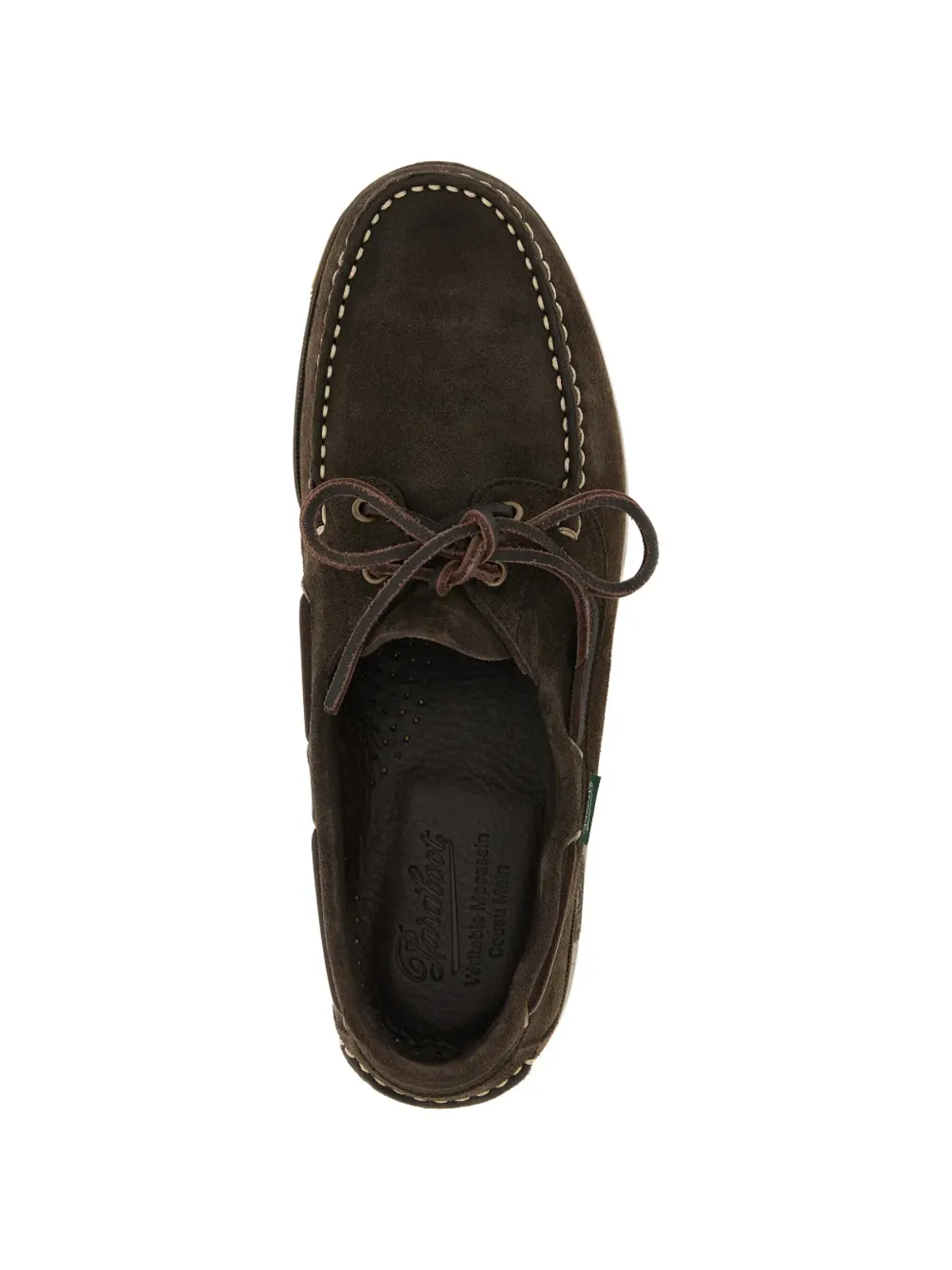 Paraboot スエード Barth ボートシューズ - 画像4