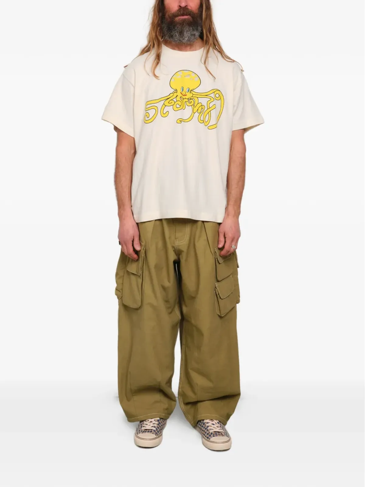 STORY mfg. グレイトフル・オクトパス・グラフィックTシャツ - 画像2