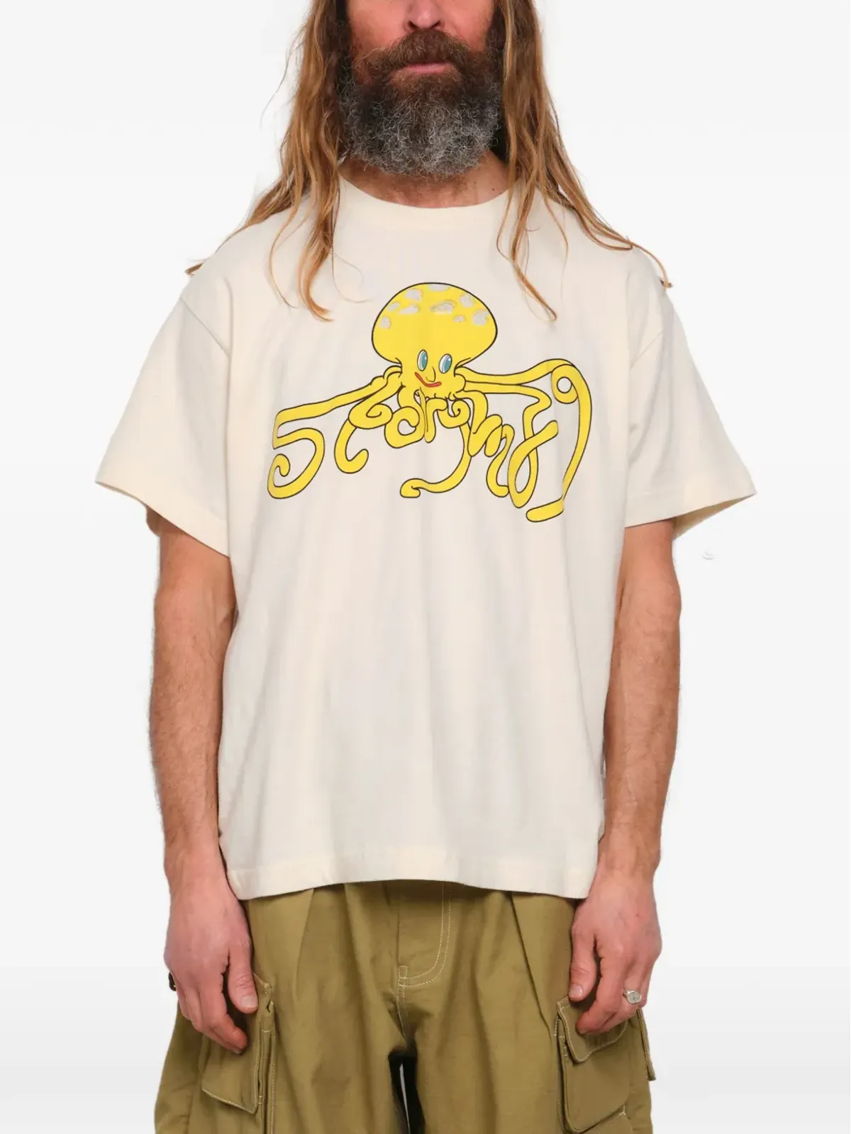 STORY mfg. グレイトフル・オクトパス・グラフィックTシャツ - 画像3