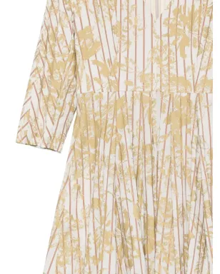 Antonio Marras ストライプ花柄ドレス - サムネイル3