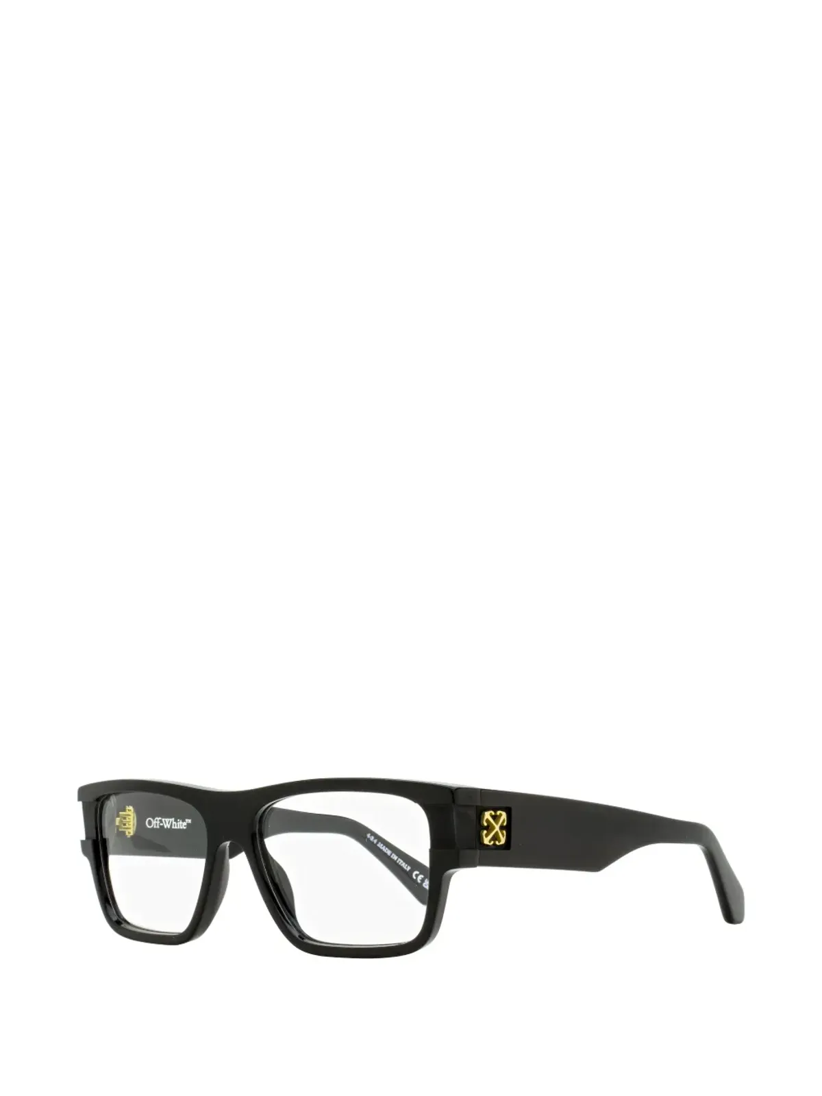 Off-White Eyewear 086 ロゴプレート メガネ - 画像2