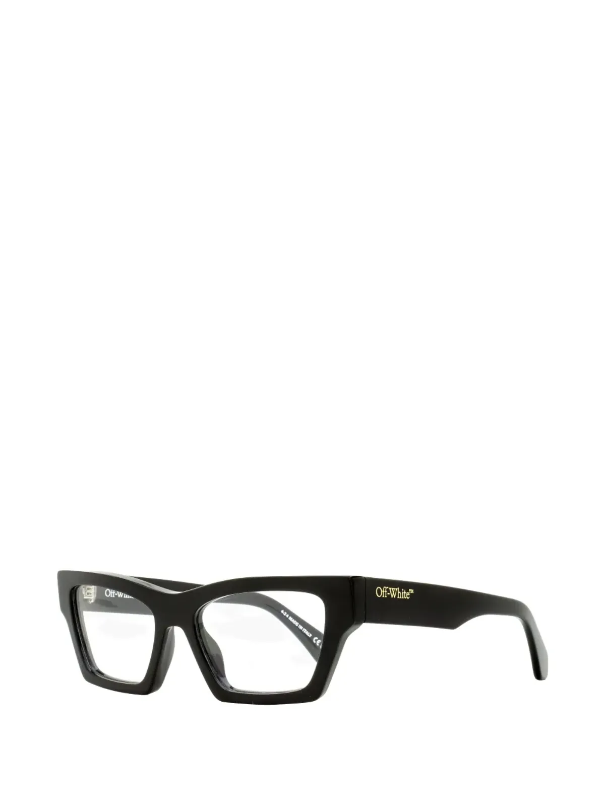 Off-White Eyewear 07X ロゴメガネ - 画像2