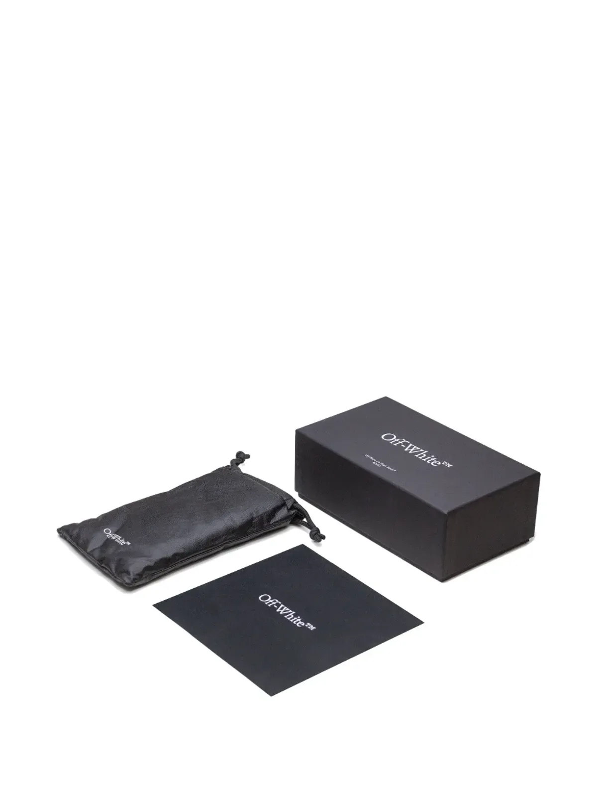 Off-White Eyewear 07X ロゴメガネ - 画像3