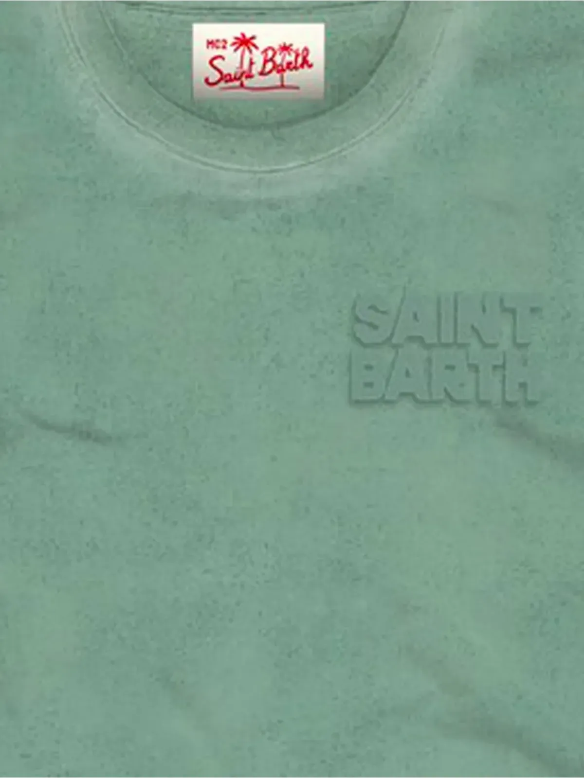 MC2 Saint Barth Portofino ロゴエンボス加工 Tシャツ - 画像2