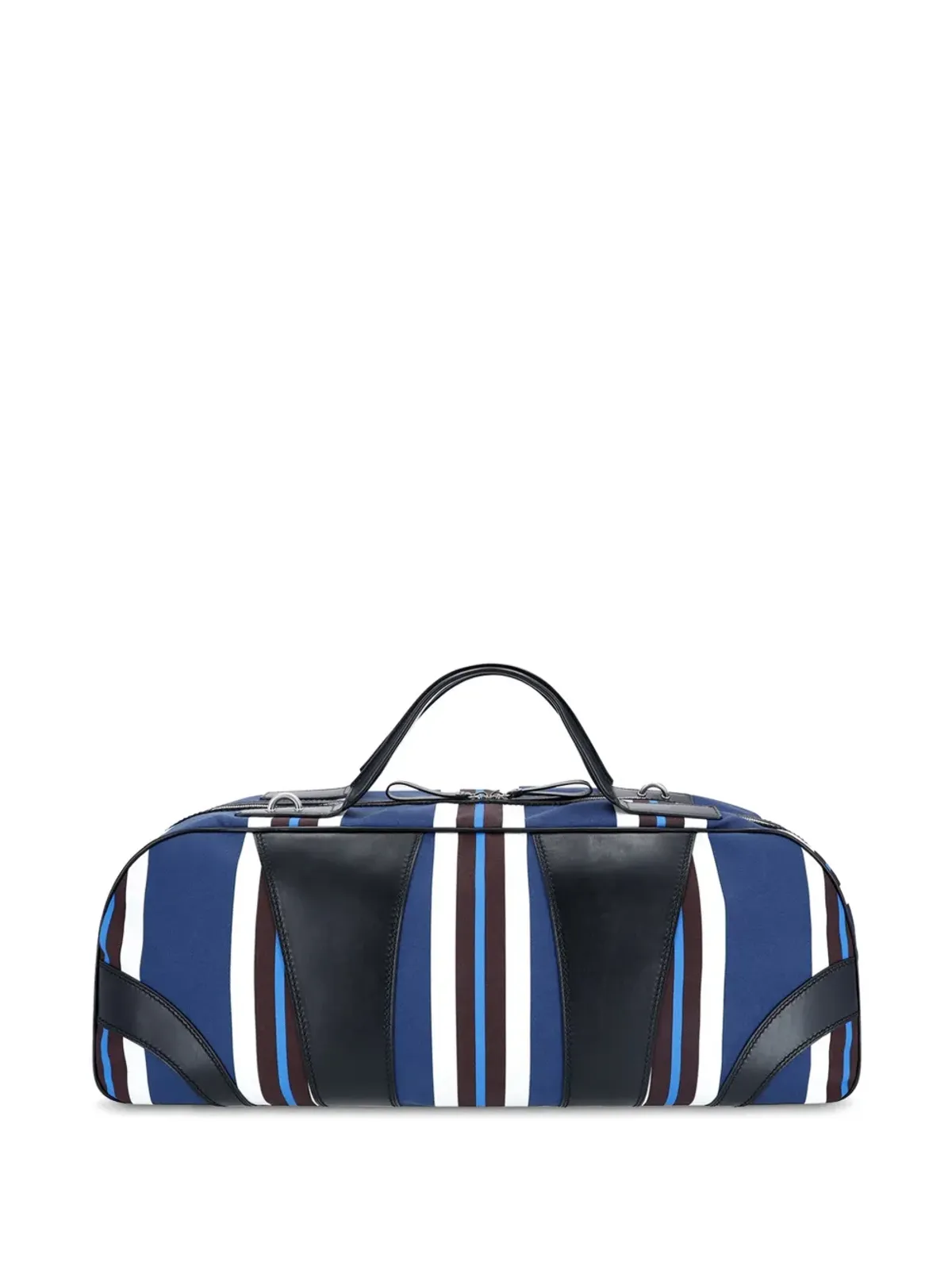 DRIES VAN NOTEN ストライプ柄ハンドル付きホールドール - 画像4