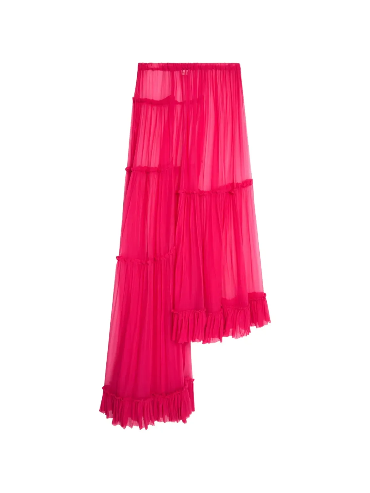 DRIES VAN NOTEN フリルスカート - ピンク - 画像1