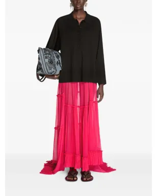 DRIES VAN NOTEN ボタン付きポロトップ - サムネイル2
