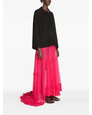 DRIES VAN NOTEN ボタン付きポロトップ - サムネイル3