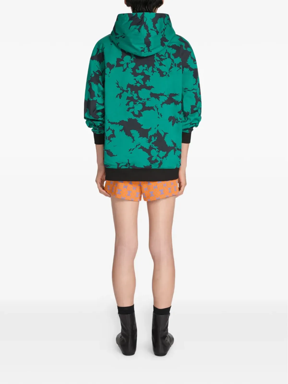 DRIES VAN NOTEN 花柄プリントのフーディー - 画像4