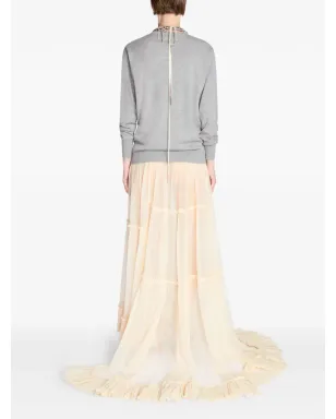 DRIES VAN NOTEN ティアードフリル付きマキシスカート - サムネイル4