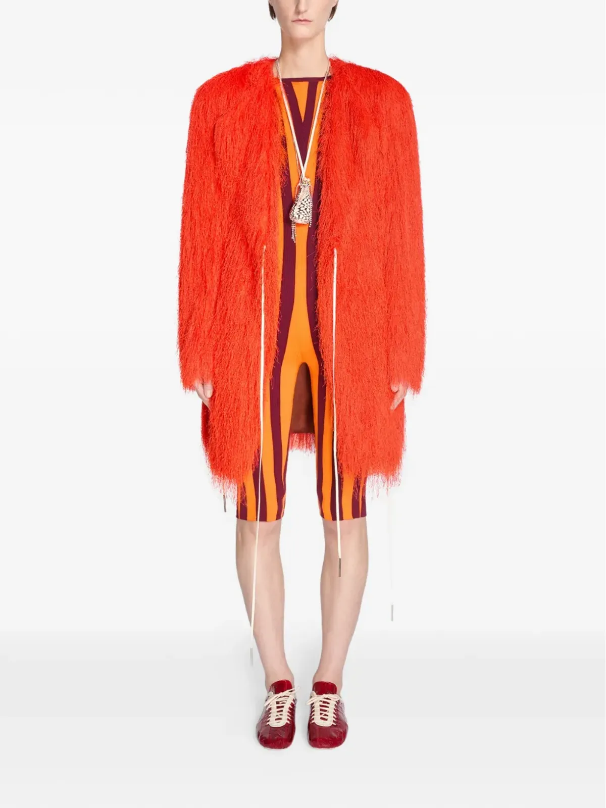 DRIES VAN NOTEN フリンジジャケット - 画像2