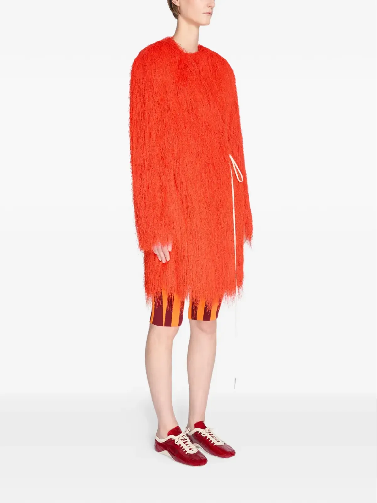 DRIES VAN NOTEN フリンジジャケット - 画像3