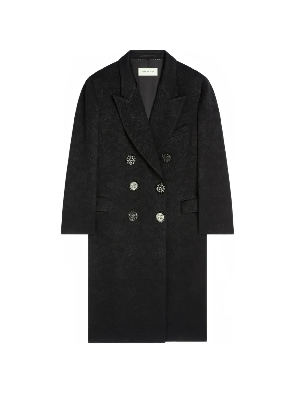 DRIES VAN NOTEN ボタン留めコート - 画像1