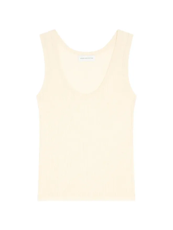 Dries Van Noten DRIES VAN NOTEN リブニット タンクトップの商品画像