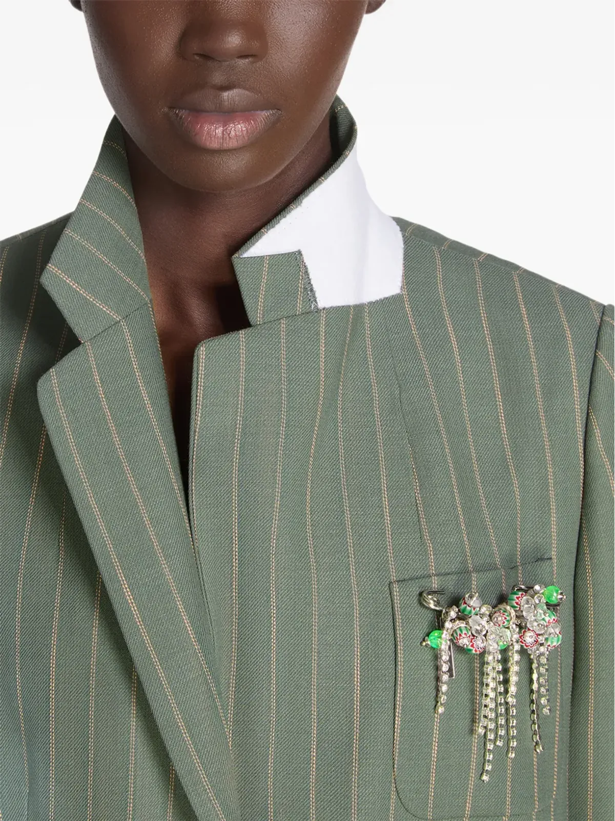 DRIES VAN NOTEN ビーズブローチ - 画像2