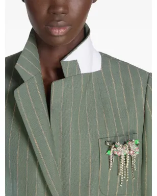 DRIES VAN NOTEN ビーズブローチ - サムネイル2
