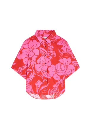 DRIES VAN NOTEN 花柄プリントシャツ - サムネイル1