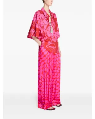 DRIES VAN NOTEN 花柄プリントシャツ - サムネイル3