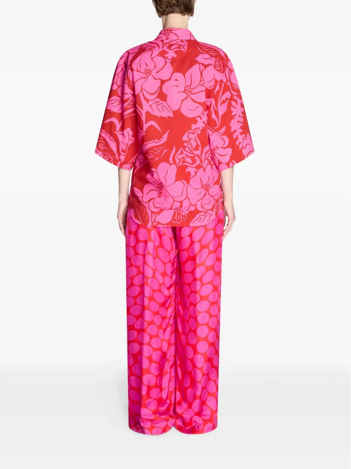DRIES VAN NOTEN 花柄プリントシャツ - 画像4