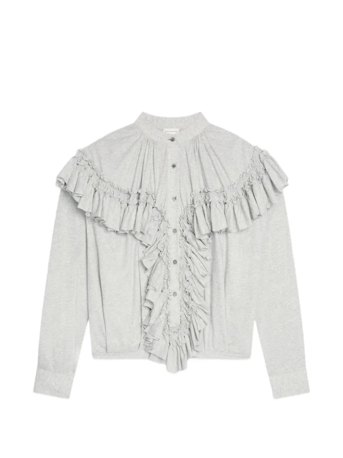 DRIES VAN NOTEN フリルシャツ - 画像1