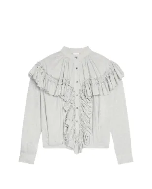 DRIES VAN NOTEN フリルシャツ - サムネイル1