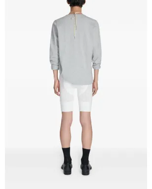 DRIES VAN NOTEN ボタン付きリブTシャツ - サムネイル4