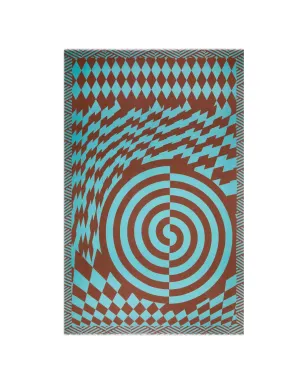 DRIES VAN NOTEN 幾何学模様パレオ - サムネイル1