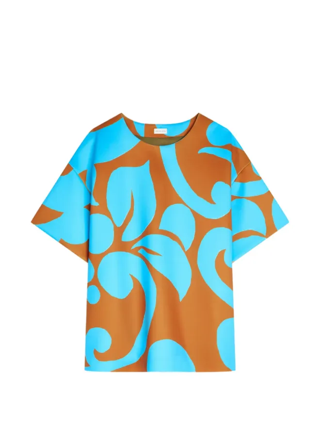 Dries Van Noten DRIES VAN NOTEN 花柄シフトミニドレスの商品画像