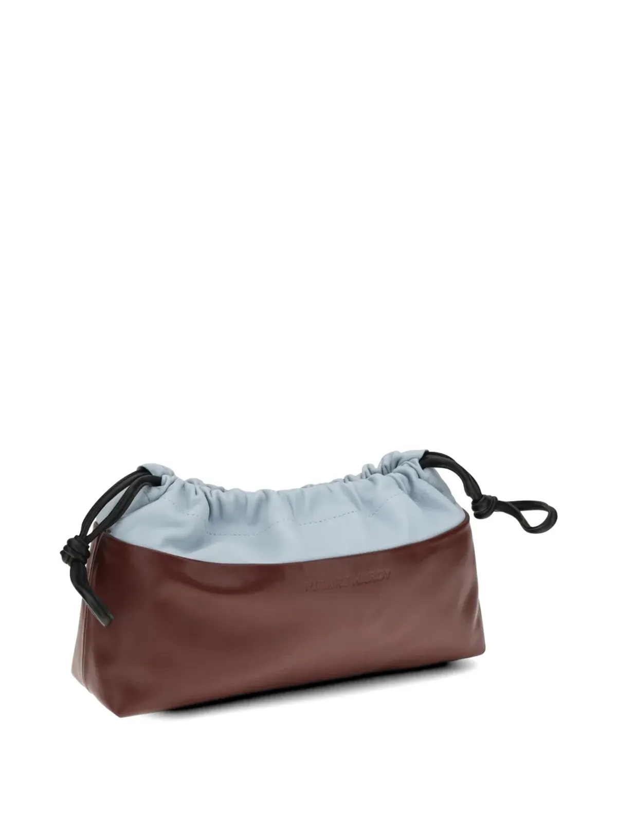 Pierre Hardy Twin drawstring-closure clutch bag - Red - 画像3
