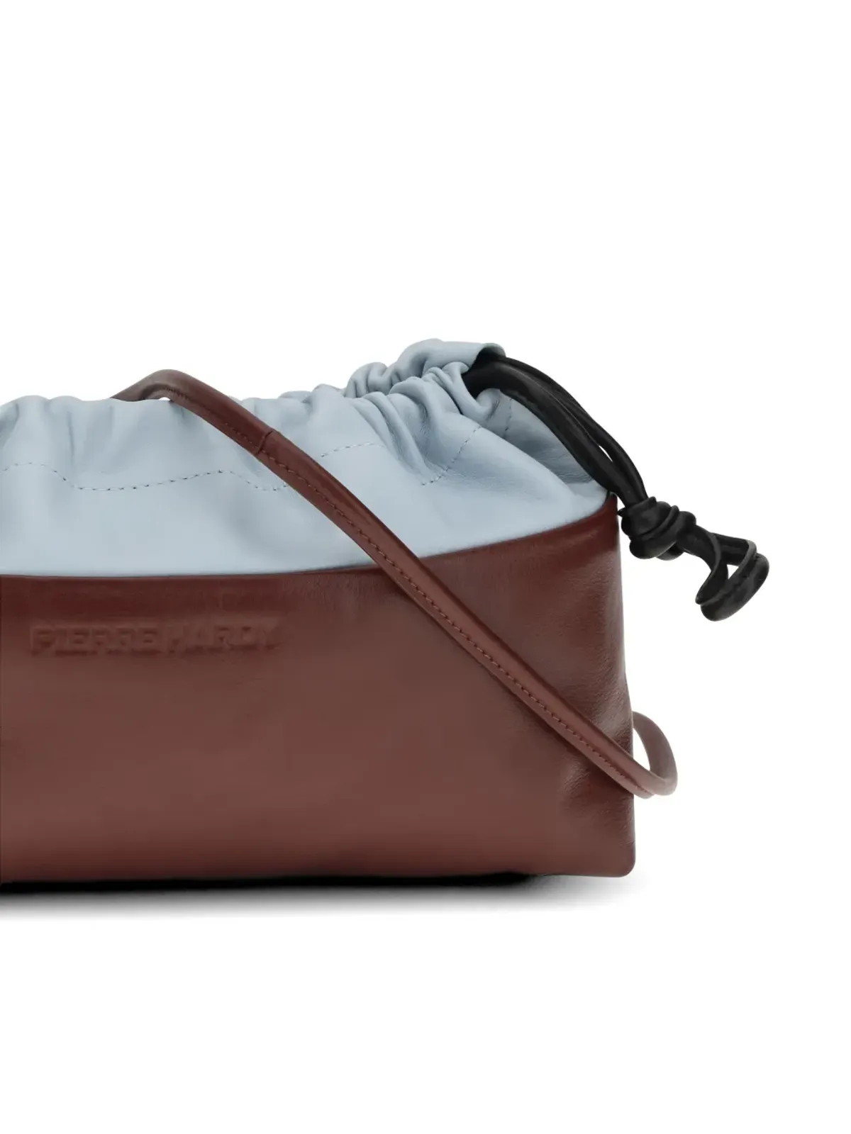 Pierre Hardy Twin drawstring-closure clutch bag - Red - 画像4