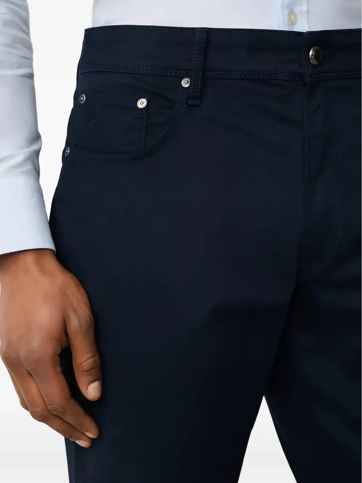 Hackett ポケットパンツ ブルー - 画像4