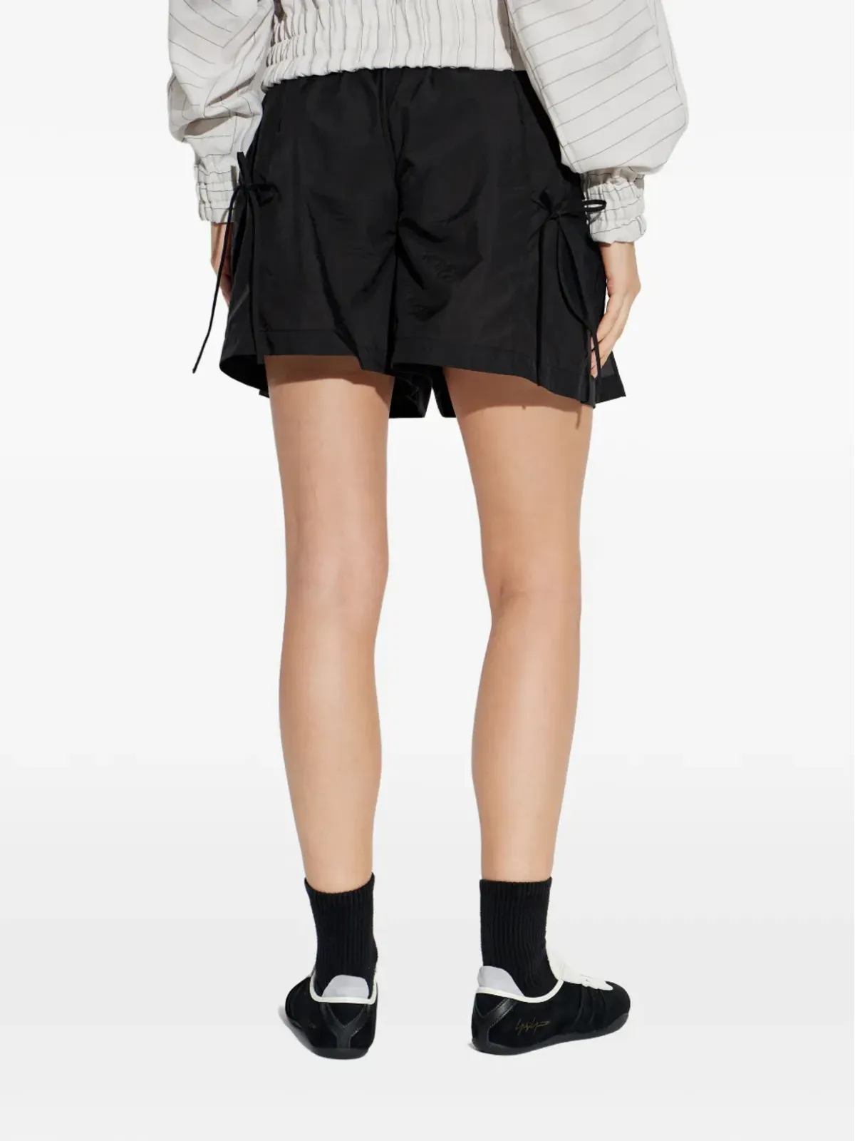Y-3 ロゴプリントショーツ - 画像4