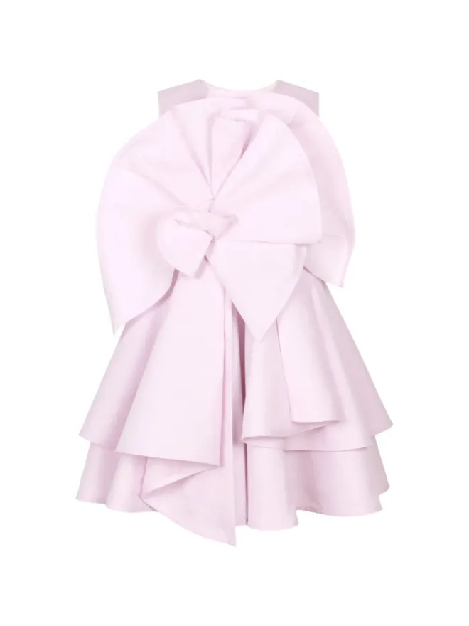 JESSIE AND JAMES KIDS JESSIE AND JAMES KIDS lower-ruffle dress - Pinkの商品画像