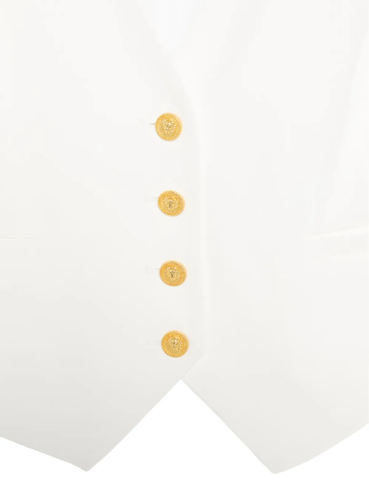 L'Agence ボタン付きウェストコート - White - 画像3