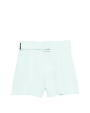 Miss Grant Kids エンベリッシュド ベルテッド ショーツ - サムネイル1