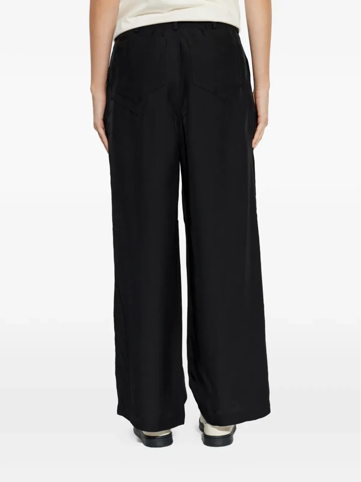 Y-3 UT ワイドレッグパンツ - ブラック - 画像4
