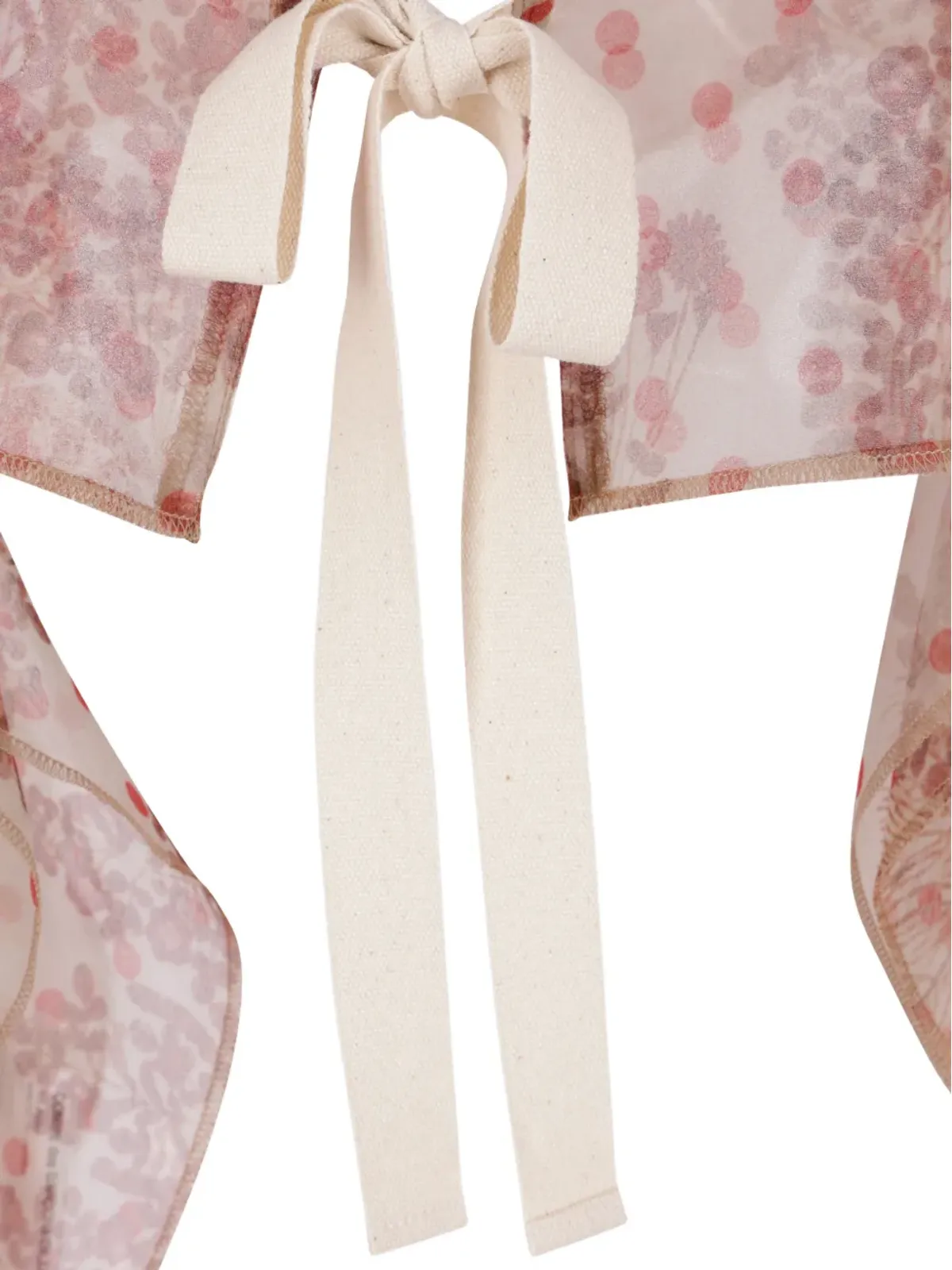 Comme des Garçons TAO 花柄プリント ブラウス - 画像3