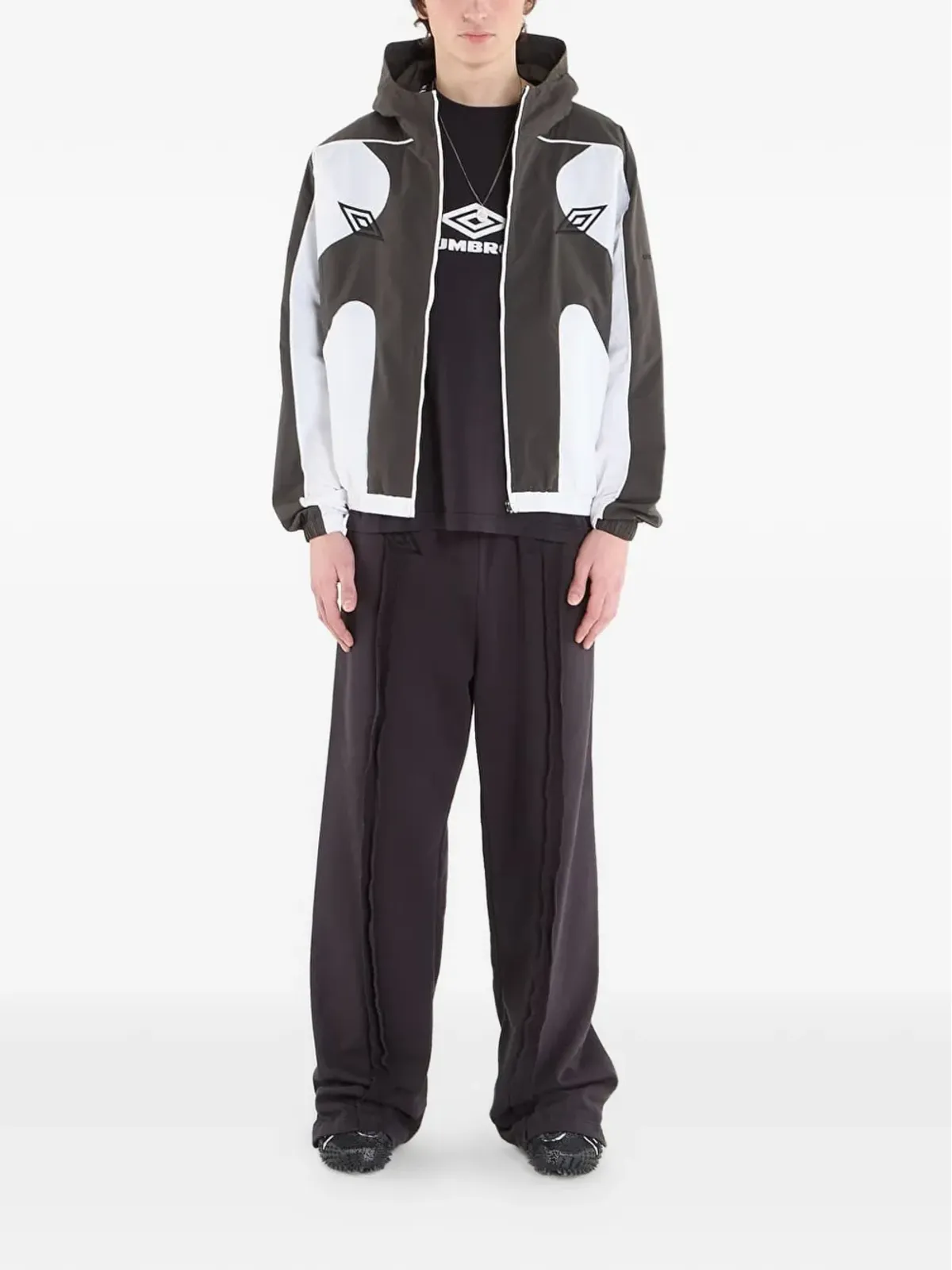 UMBRO ジップファスナー付きスウェットシャツ - 画像2