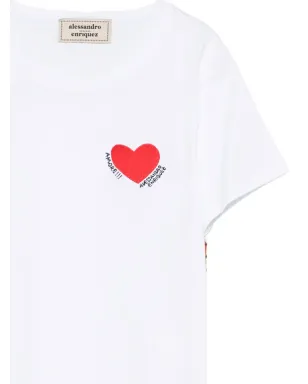 alessandro enriquez ロゴ刺繍 Tシャツ - サムネイル3