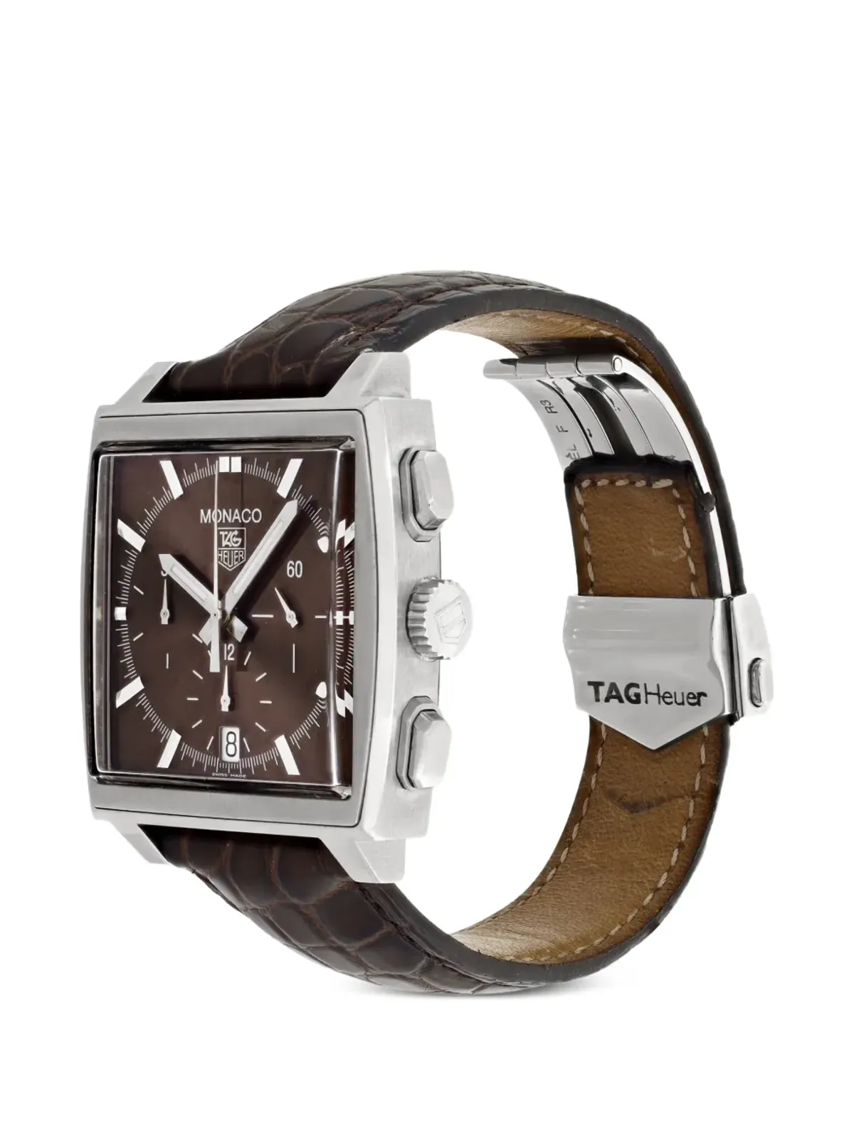 TAG Heuer Pre-Owned モナコ腕時計 ブラウン - 画像2