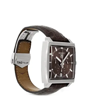 TAG Heuer Pre-Owned モナコ腕時計 ブラウン - サムネイル3