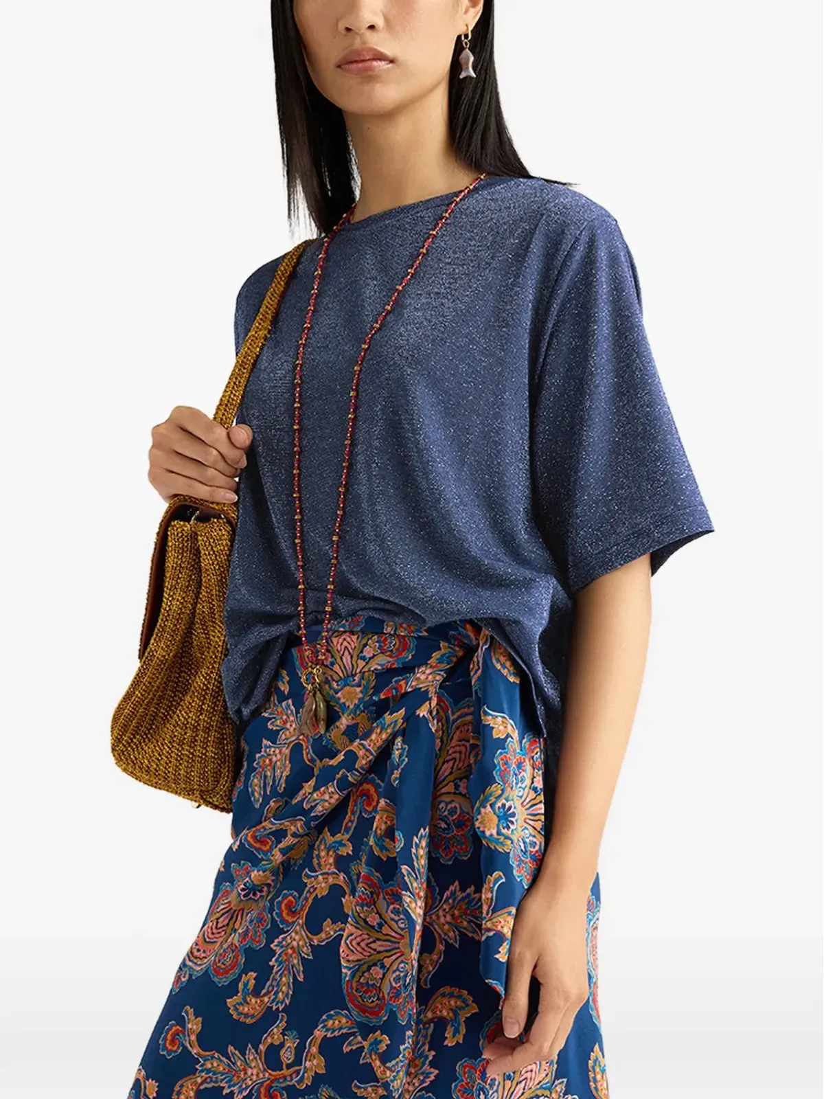 Momoni イオラ 半袖クルーネックTシャツ - 画像4