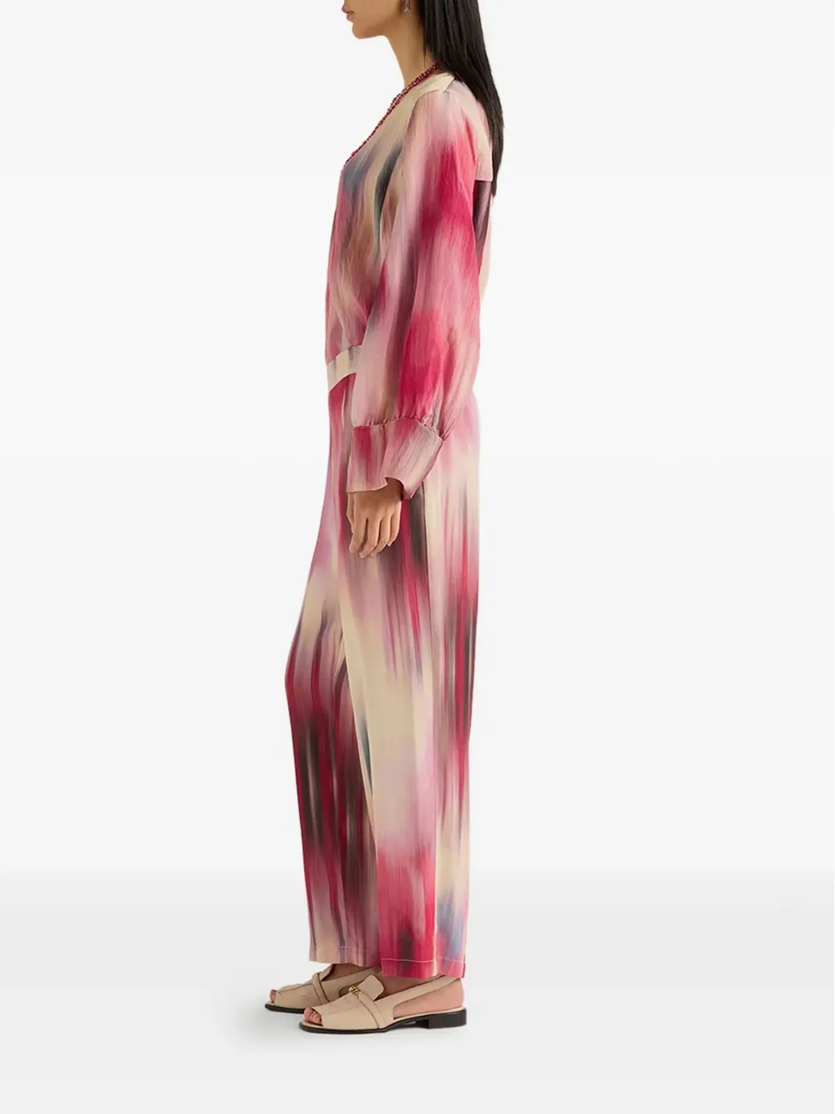 Momoni Rancho trousers - Pink - 画像4