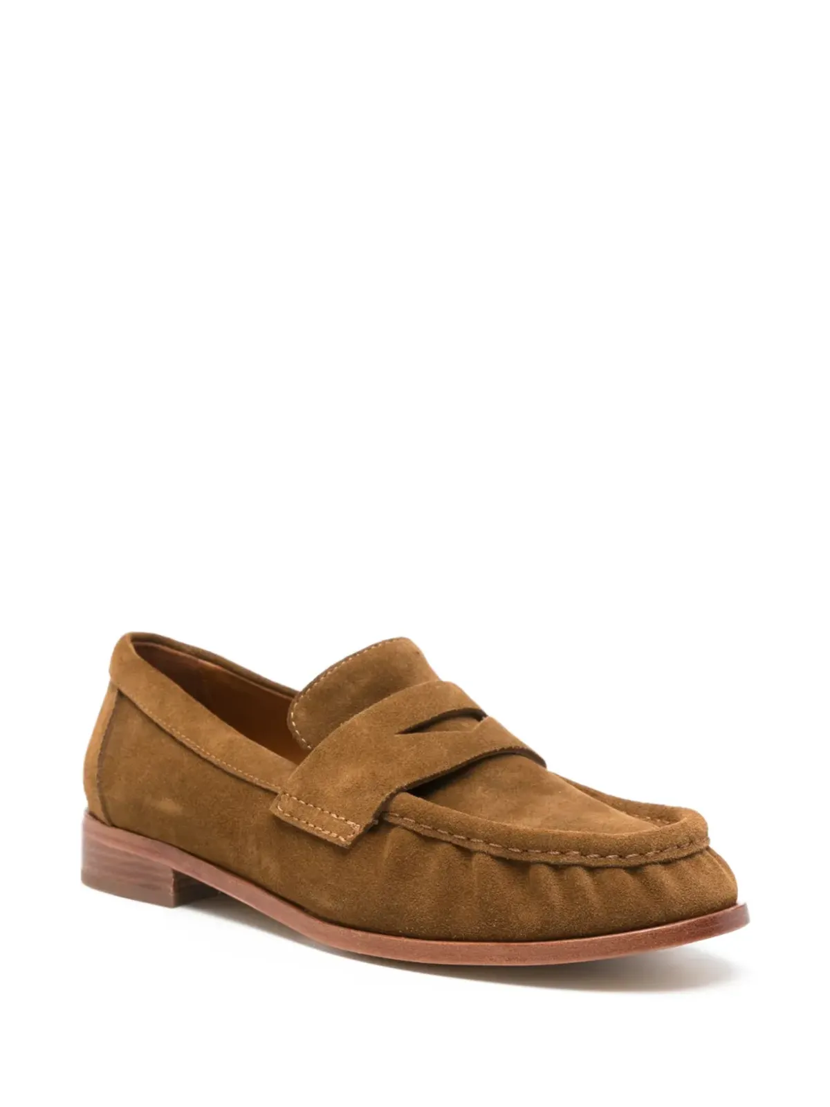 strategia shoes スエードストラップ ローファー - 画像2