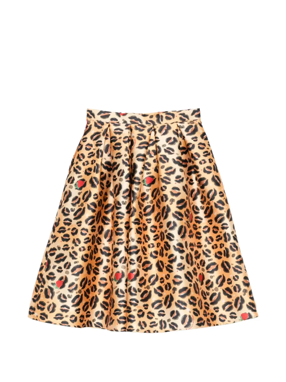 alessandro enriquez アニマルプリント ミディスカート - 画像2