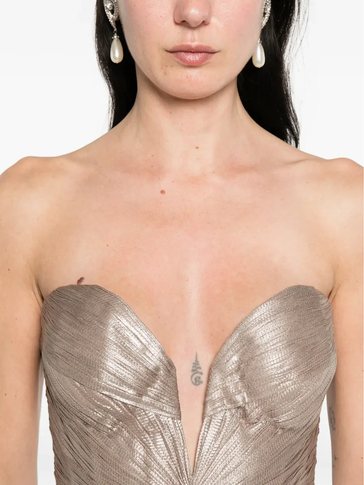 Maria Lucia Hohan Alessandra draped maxi dress - 画像5