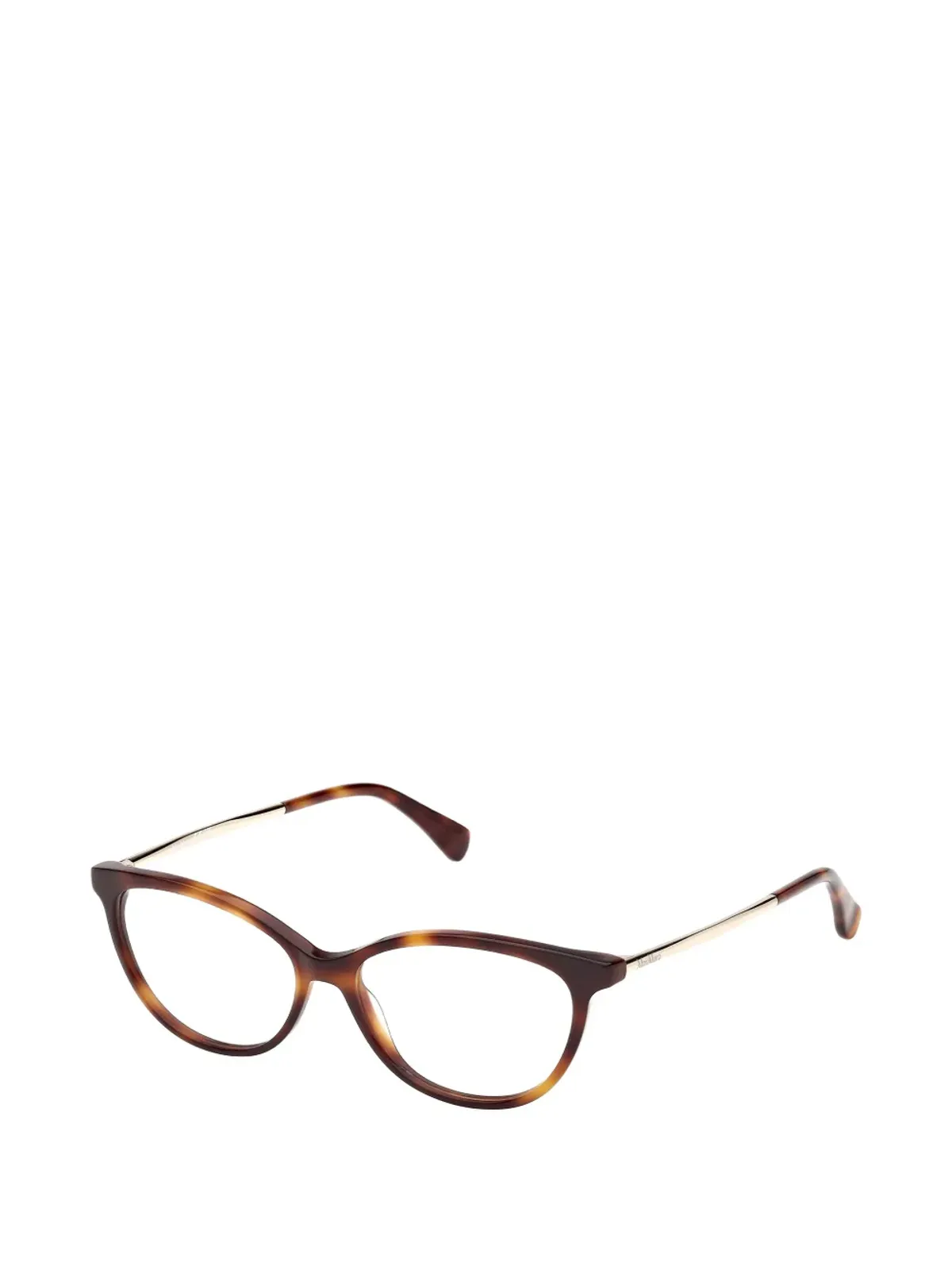 Max Mara Eyewear ハバナ オーバルフレーム眼鏡 - 画像2