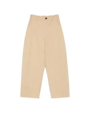 nicholson & nicholson ウエストゴム付きクロップドパンツ - サムネイル1