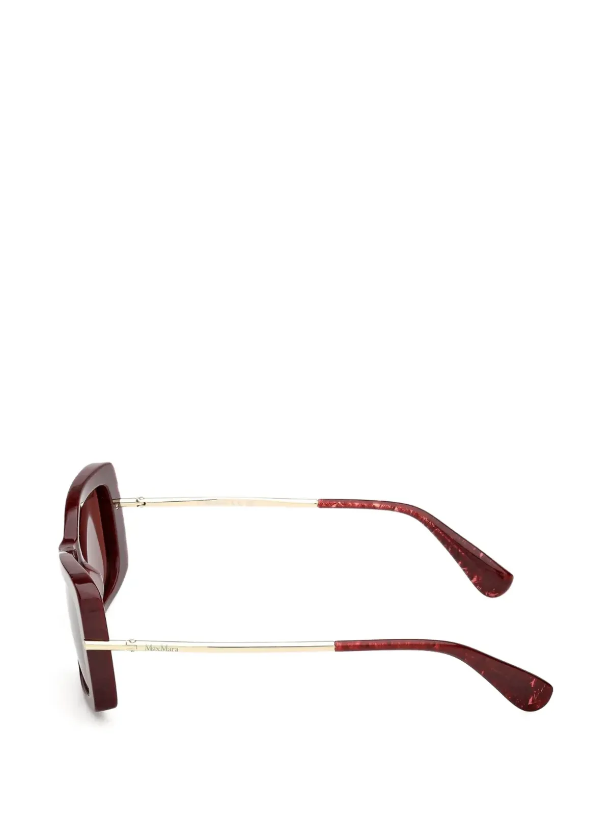Max Mara Eyewear 長方形フレームサングラス - 画像3