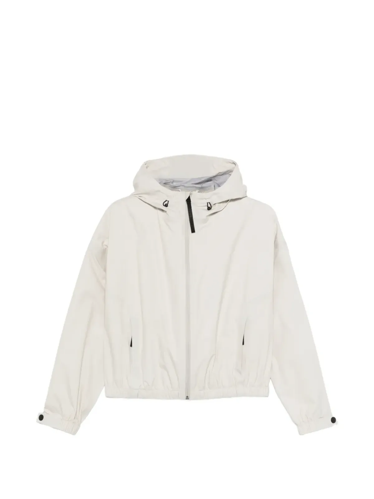 Alphatauri hooded zip-up rain jacket - Neutrals - 画像1